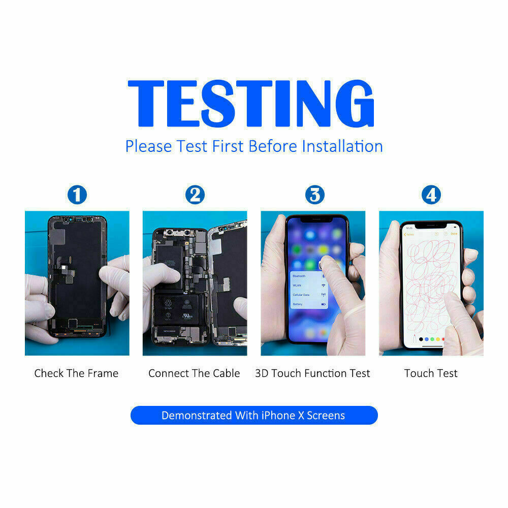 iPhone 11 Pro Max OEM Incell LCD Display Touch Screen Digitizer Replacement Kit
