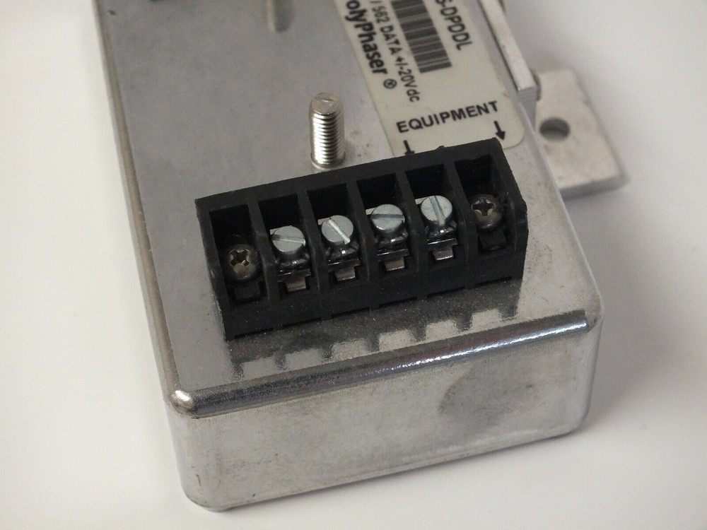 New NOS PolyPhaser IS-DPDDL RS232 562 DATA +/-20Vdc Impulse Suppressor