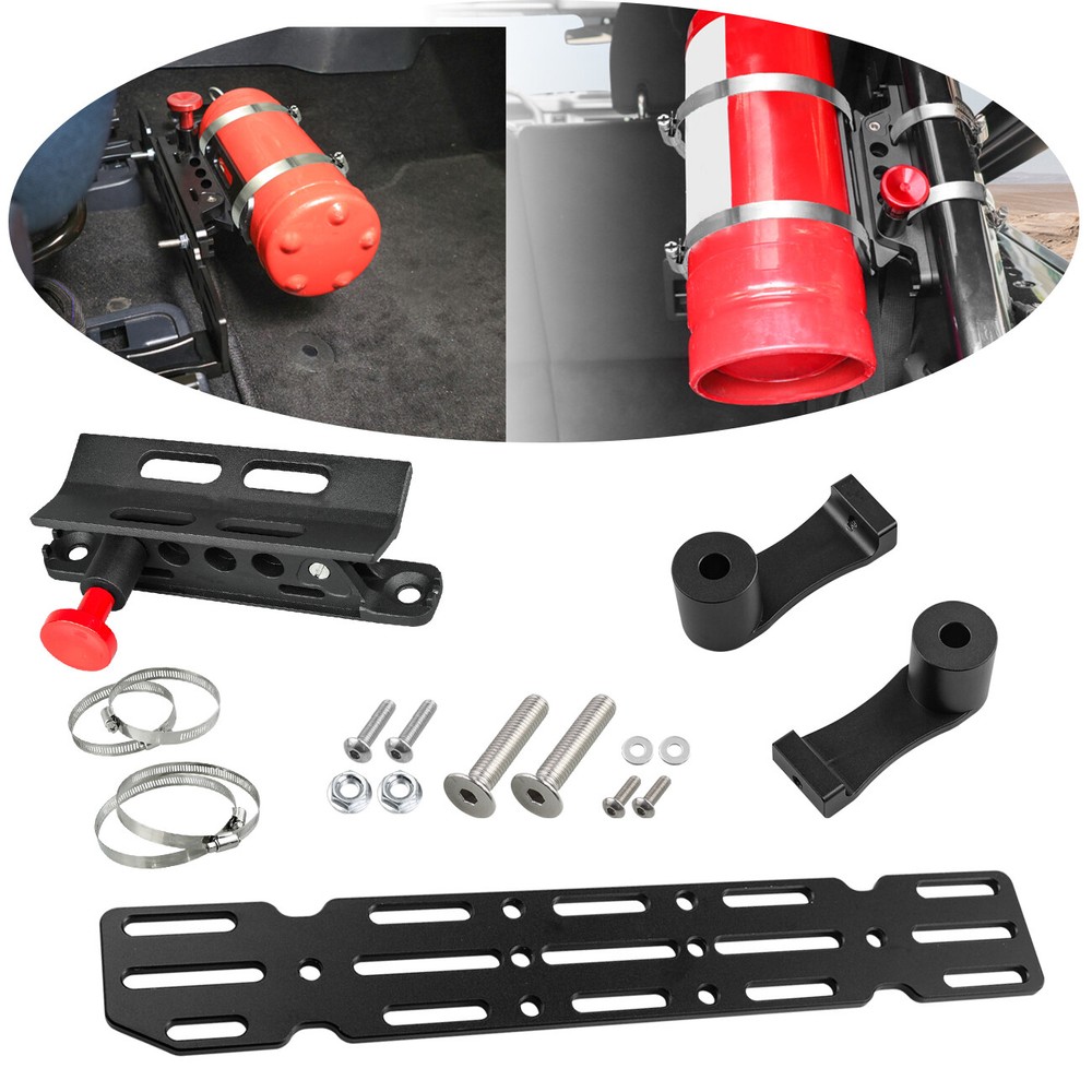 Fire Extinguisher+Seat Multi-function Mount Panel For  2021+ Ford Bronco 2/4 D
