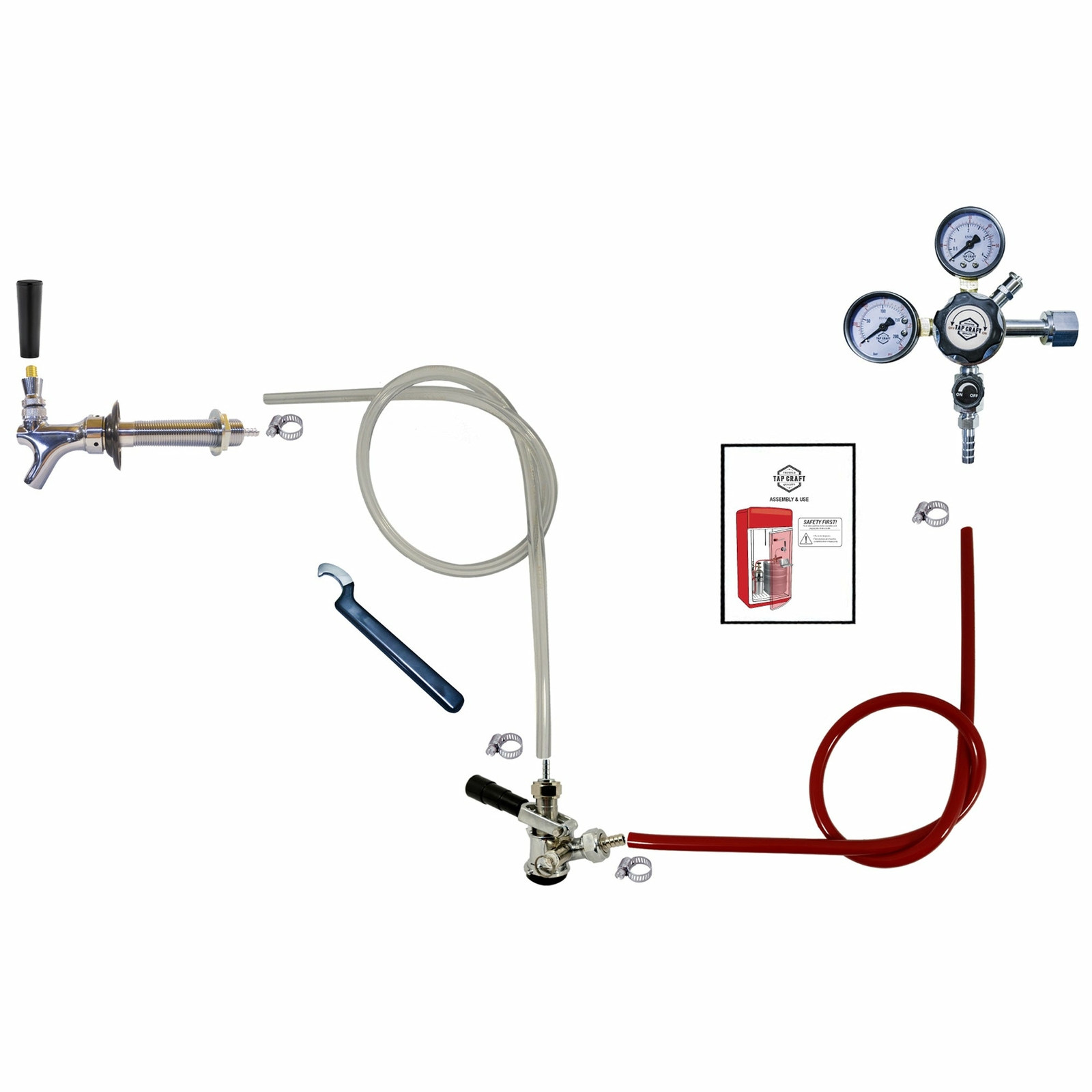 Sanke Door Mount Kegerator Conversion Kit