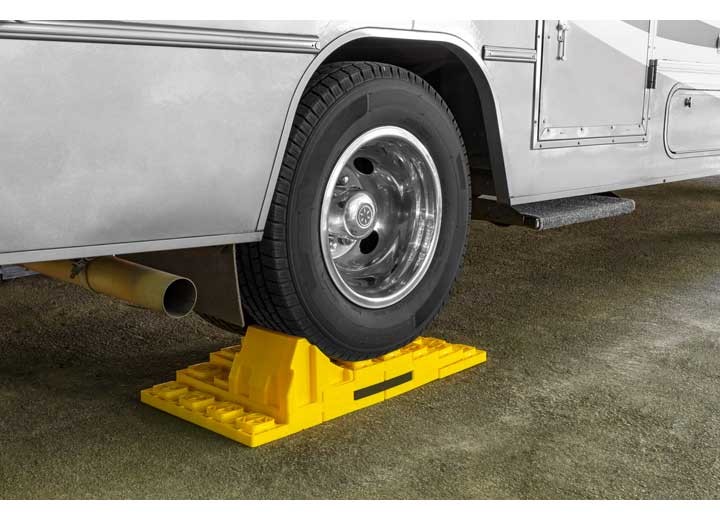 Camco 44401 Leveling Block Wheel Chock, 2 Pack