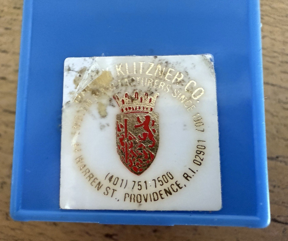 Vintage Masonic Tie Tack With Case
