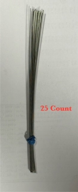 Stainless Steel Straight Wire Lure Shaft .035 Diameter