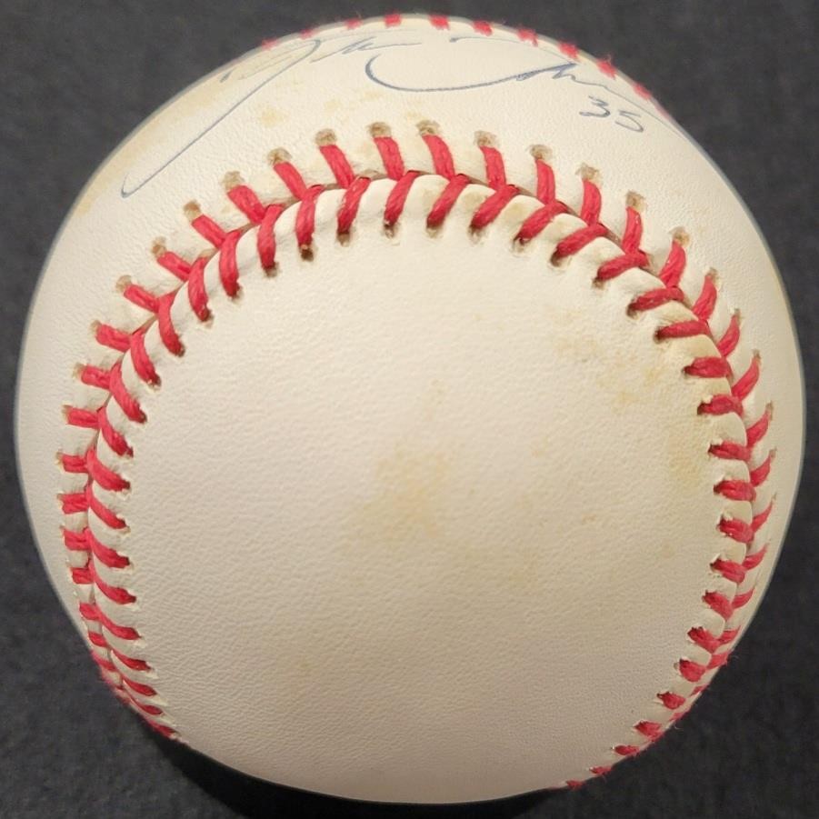 Frank Thomas signed American League AL Baseball autograph ~ PSA Sticker