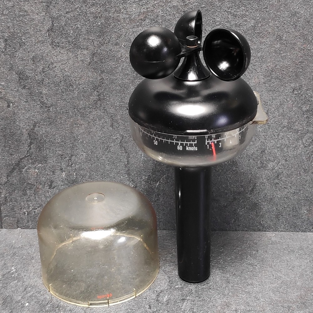 Anemo anemometer manual anemometer Deuta Black
