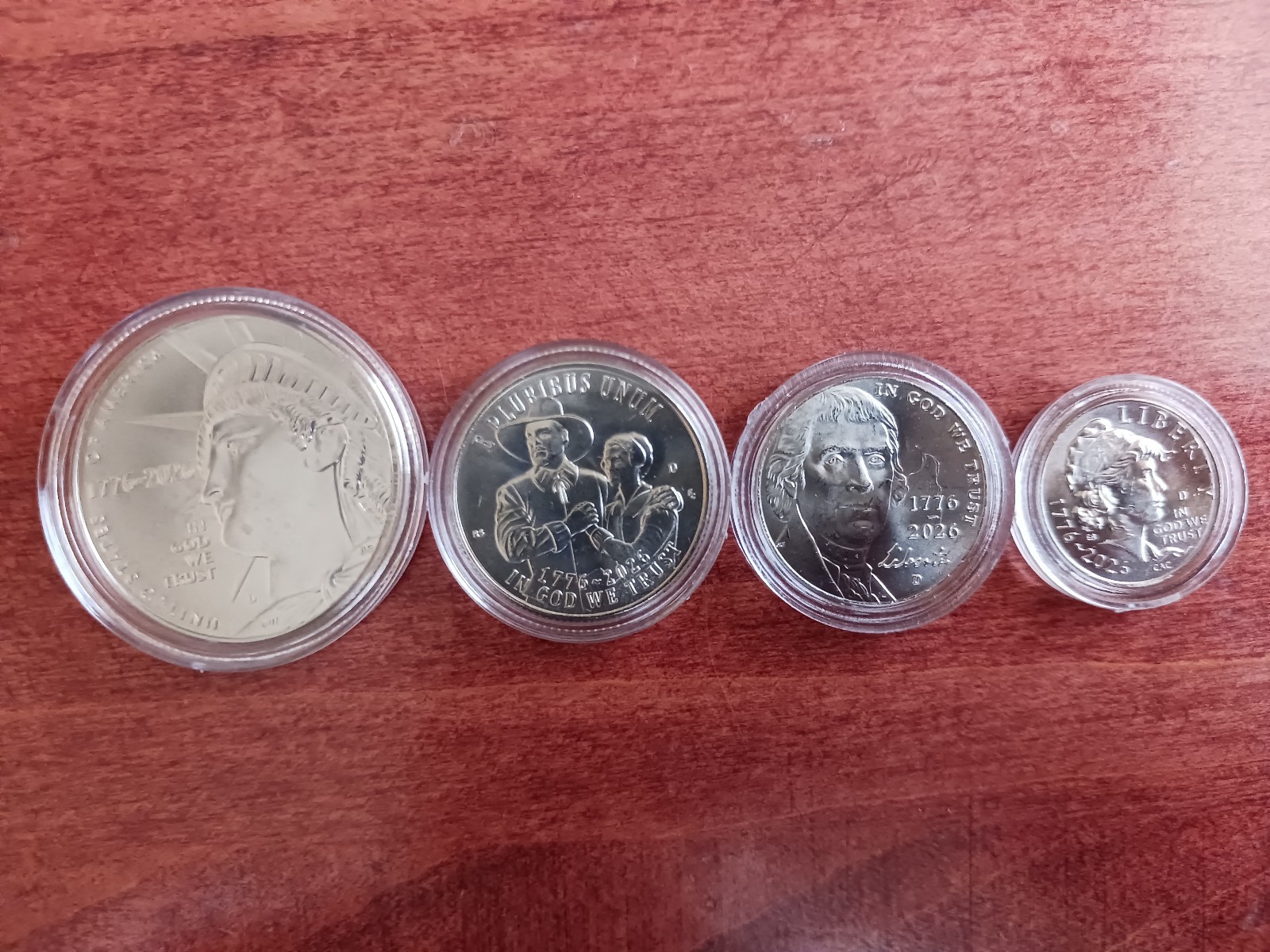 2026 Denver Half/Quarter/Nickel/Dime Lot in Capsules *Uncirculated and Ungraded*