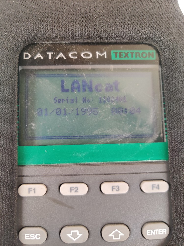 Datacom Technologies LANcat System 6 Cat 5 Cable Tester Analyzer