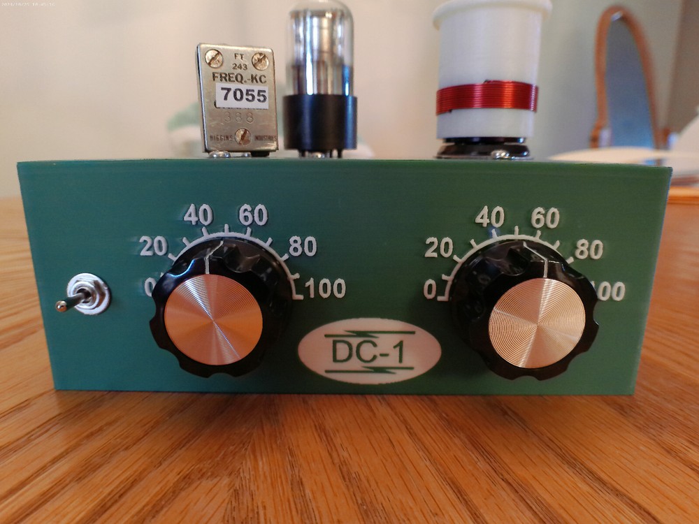 3Q5GT QRP CW TRANSMITTER 80/40 METER CW W/COILS & XTALS