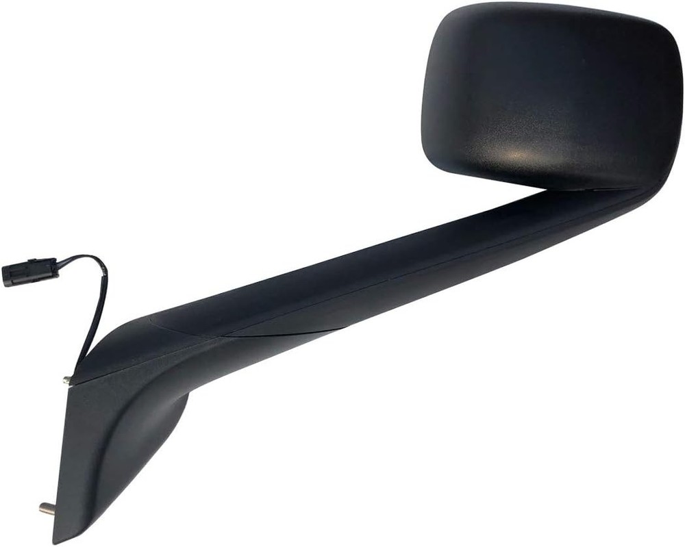 Hood Mirror Left Side Black for Freightliner Cascadia 2018+ Replacement