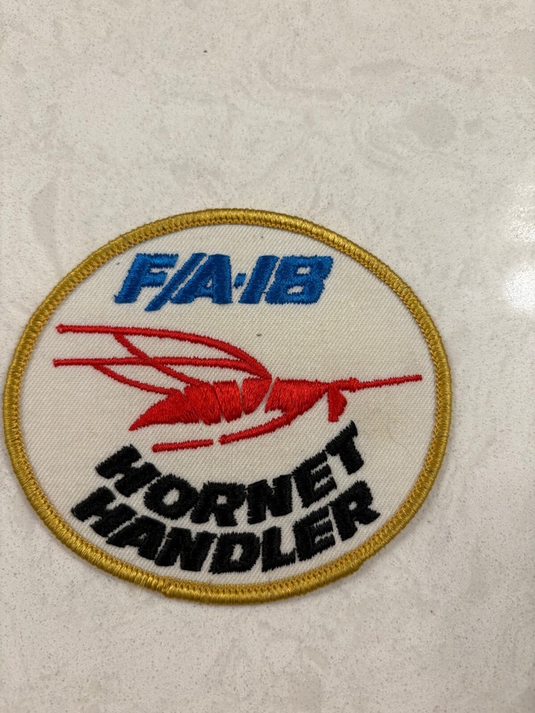 USAF F/A-18 Hornet Handler patch