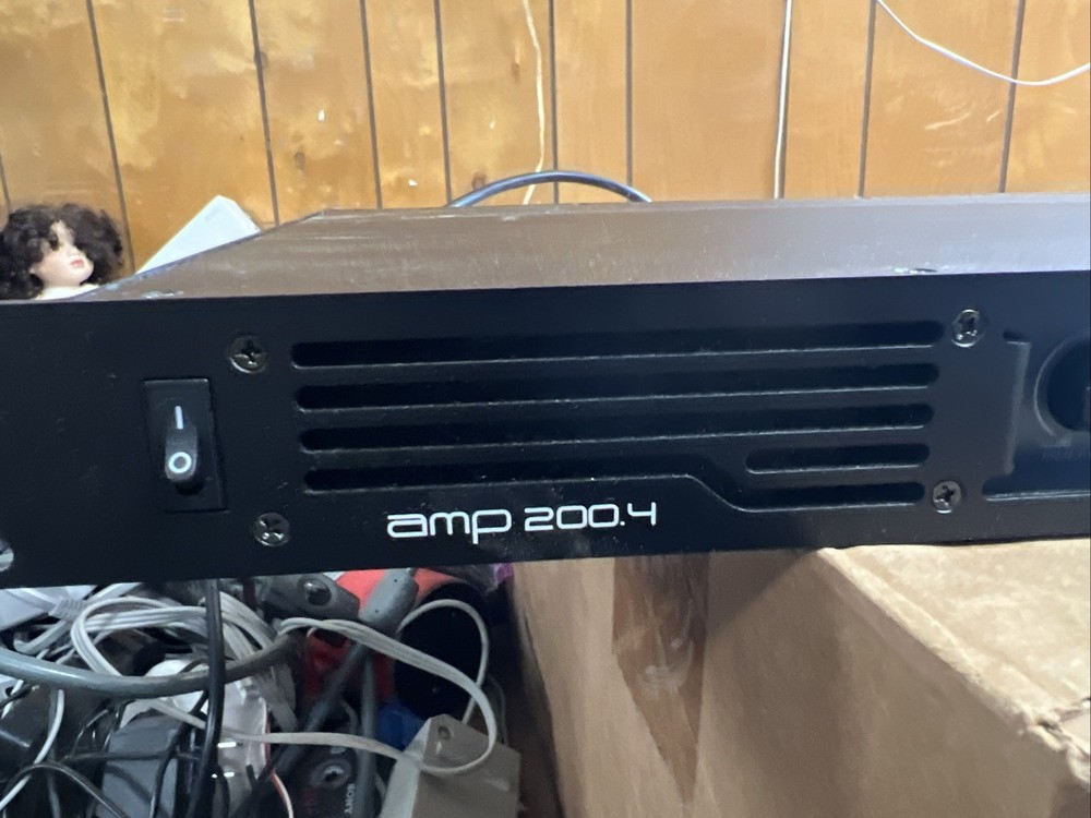Jbsystems Amp 200.4 AMPLIFIER RARE