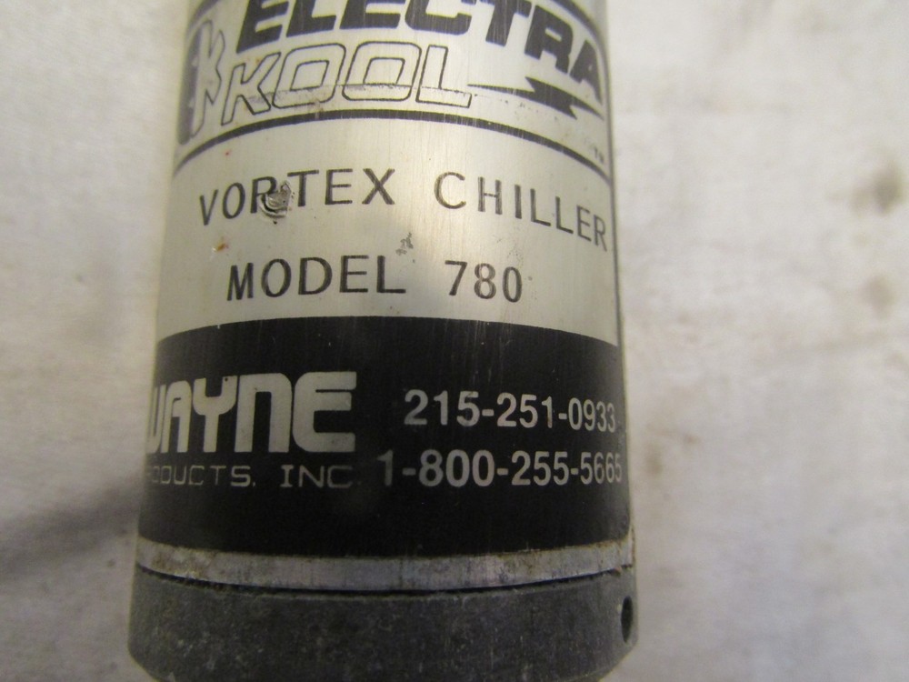 Vortex Cooler Chiller Model 780 Electra Kool