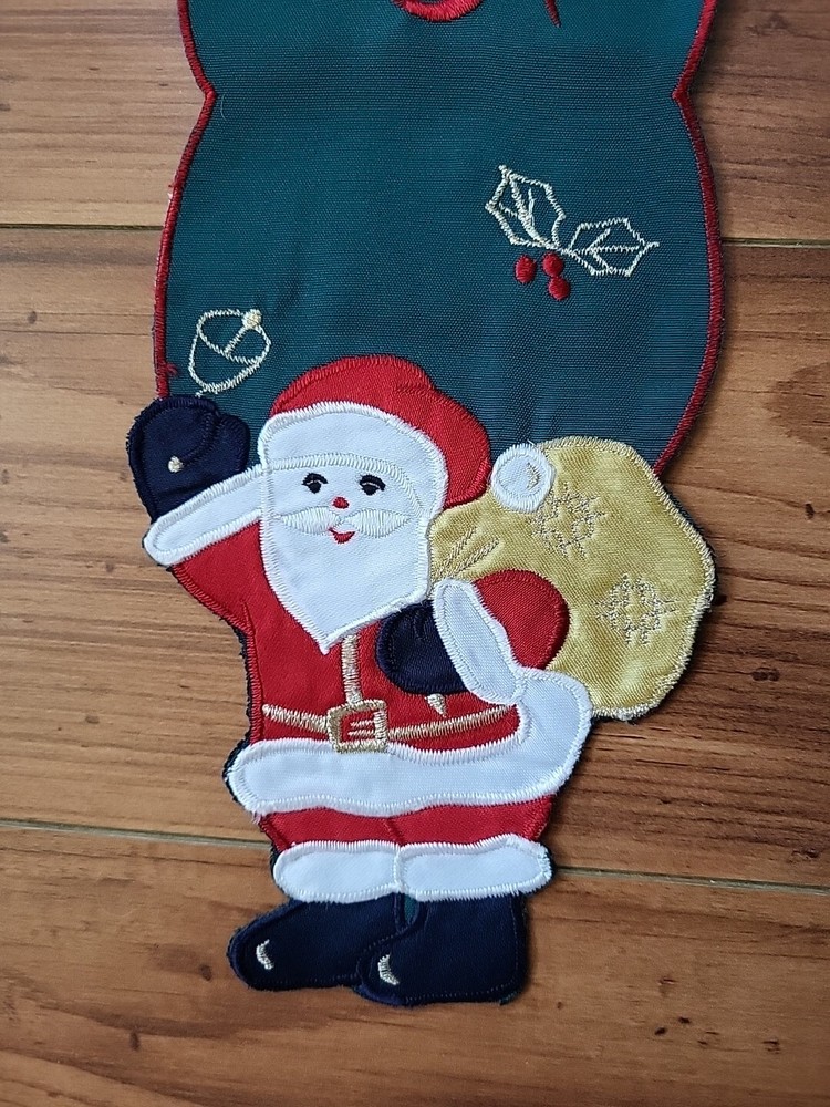 Two Christmas Table runners 64", 66"