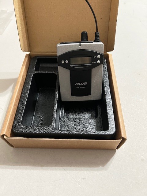 OKAYO EJ-7R Wireless Language Interpretation System Receiver only - Great