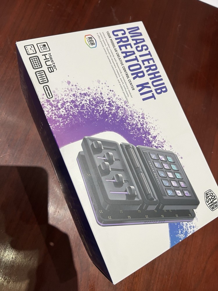 New MasterHUB Creator Kit: Fully Modular Creative Control Center - Sealed New