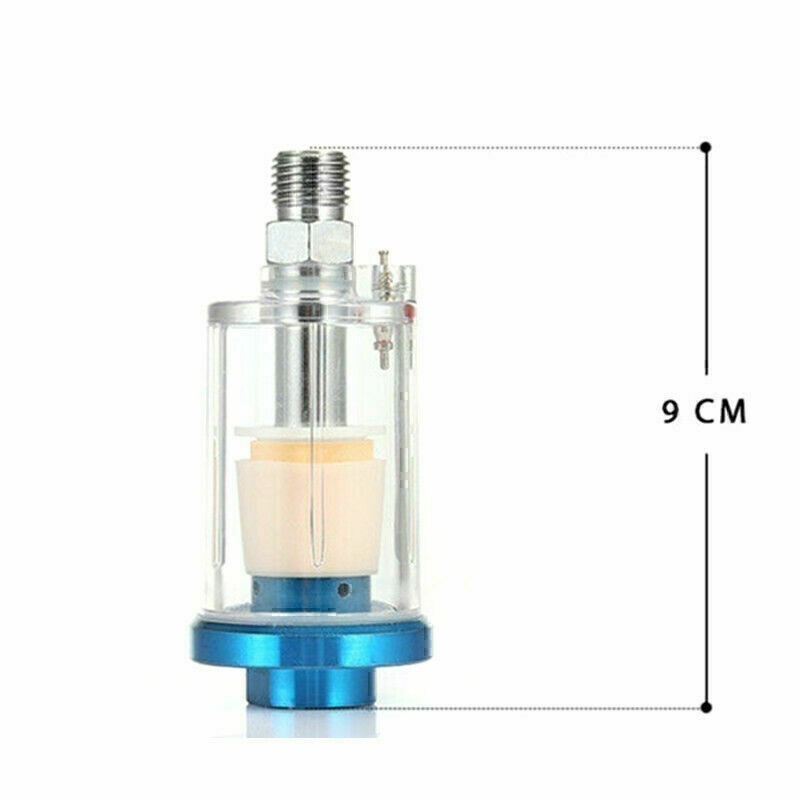 1/4" Air Flow Regulator Digital Pressure Gauge Filter Tool For Paint Spray Gun