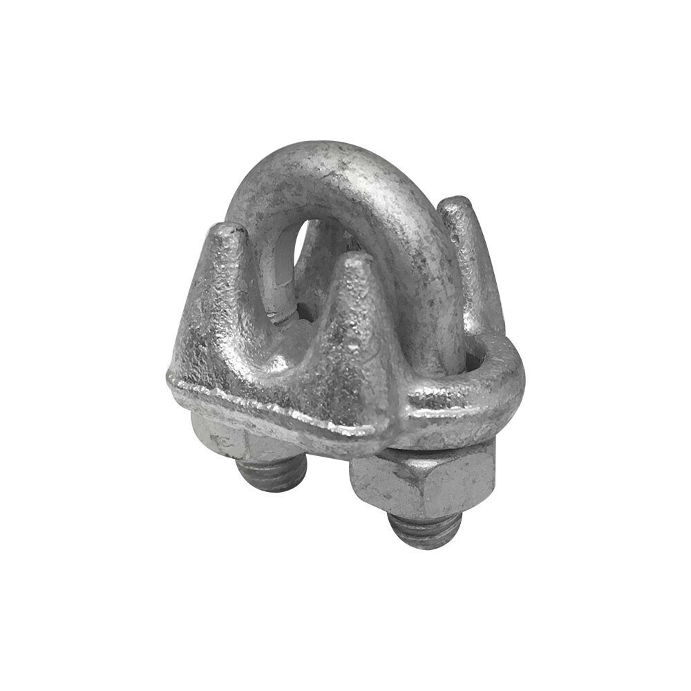 Drop Forged Galvanized Wire Rope Cable Clips 1/2 inch - 2 Pc