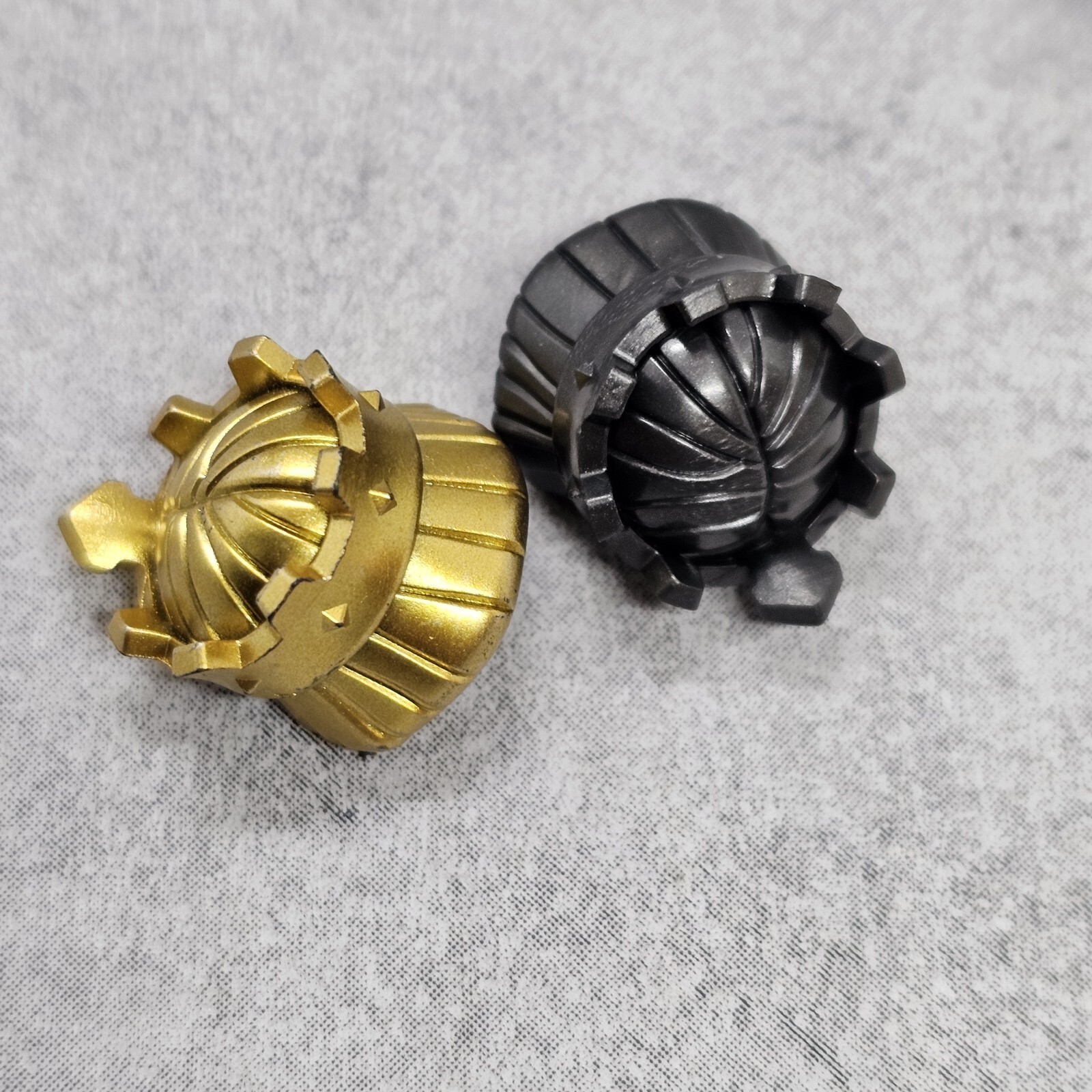 4pack Custom Crown Gold Gray Blocks Accessories for Minifigures B8cr77