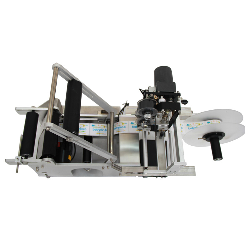 1 PC 110V Round Bottle Coding&Labeling Machine Ф0.47"-3.54"Labeling Bottle Dia.