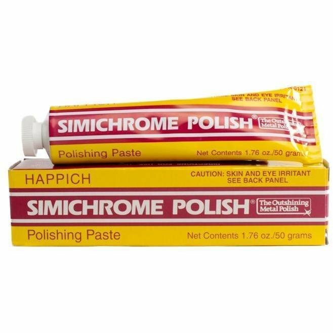 Simichrome Happich Metal Polishing Car Paste 390050 Bakelite Test Copper 1.76 oz