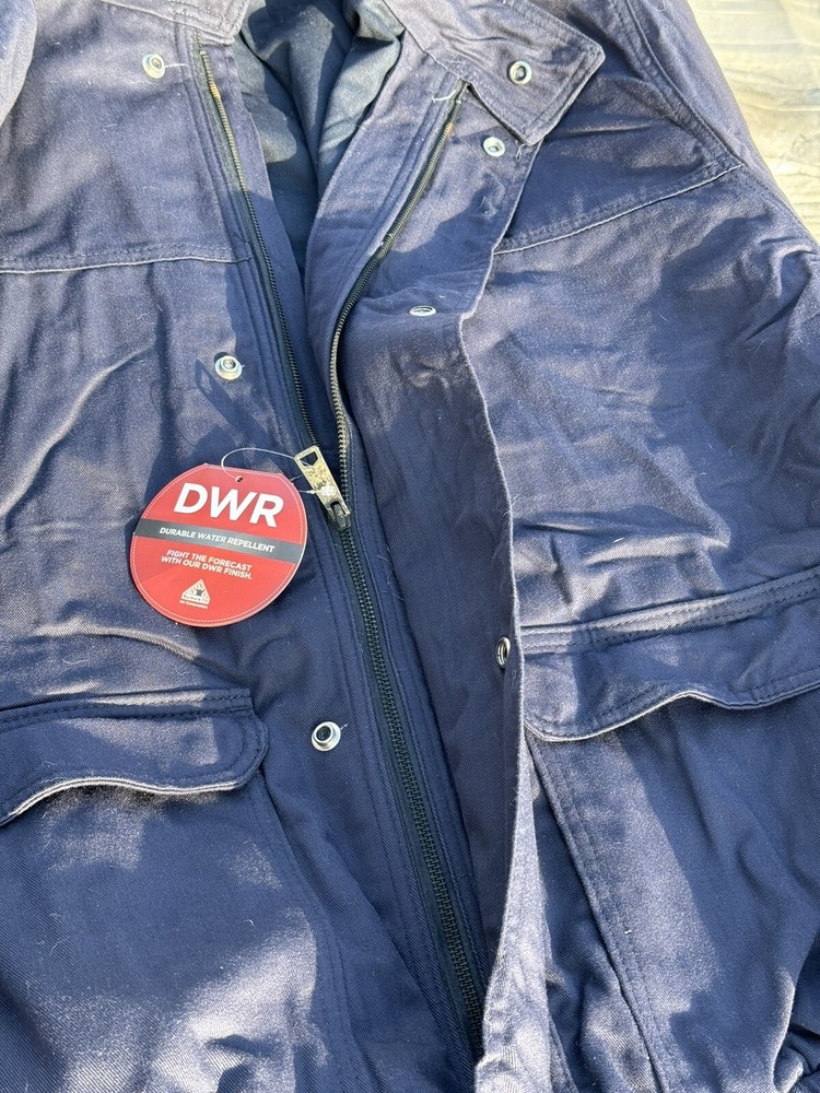 Bulwark Flame Resistant Protective Apparel Work Jacket Size 5x-Reg NWT