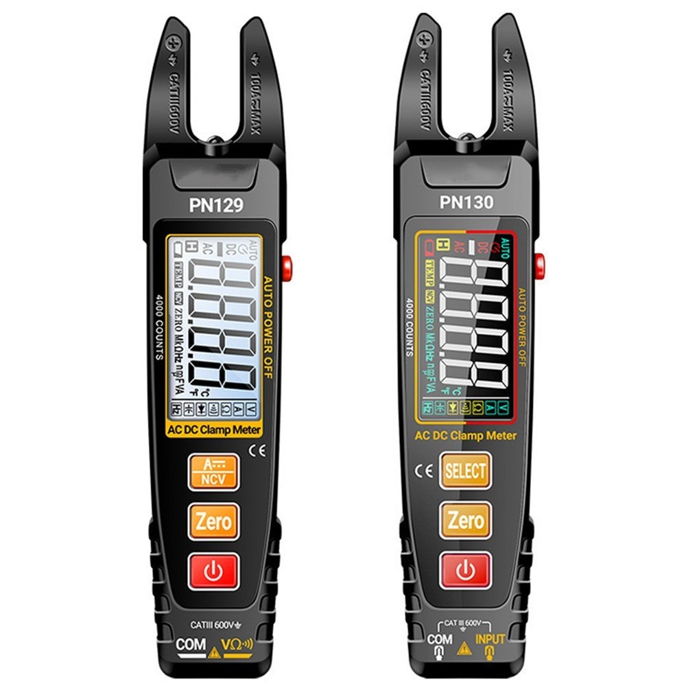PN129 U Shape Clamp Meter with Automatic Range and Data Retention Feature