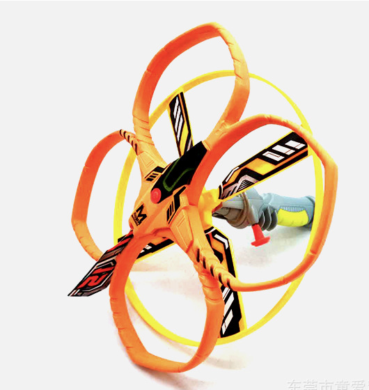Mega drone Stunt flyer floats hovers