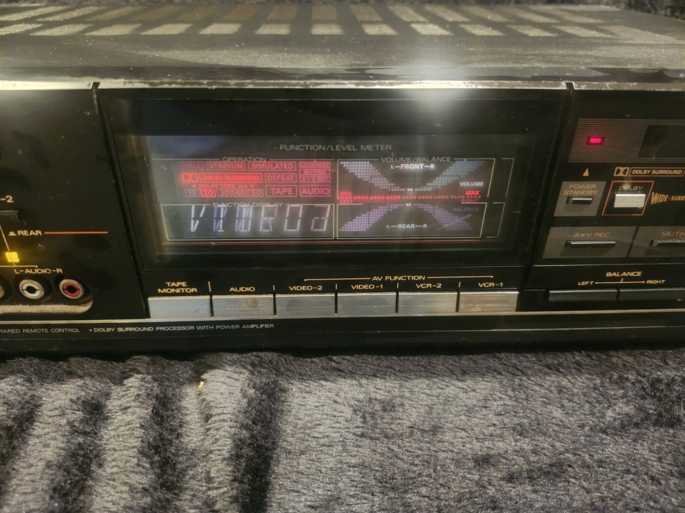 Fisher CAV-875 Integrated Stereo Amplifier TESTED WORKING