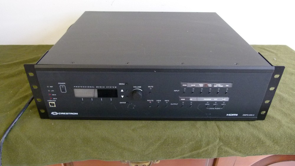 Crestron Model DMPS-200-C HDMI DigitalMedia Presentation System 200