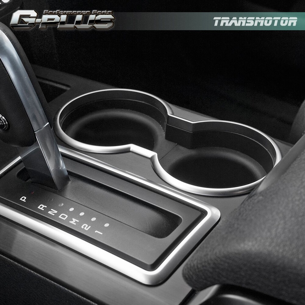 Set Center Console Cup Holder Rubber Inserts Fit For 04-14 Ford F150 F-150