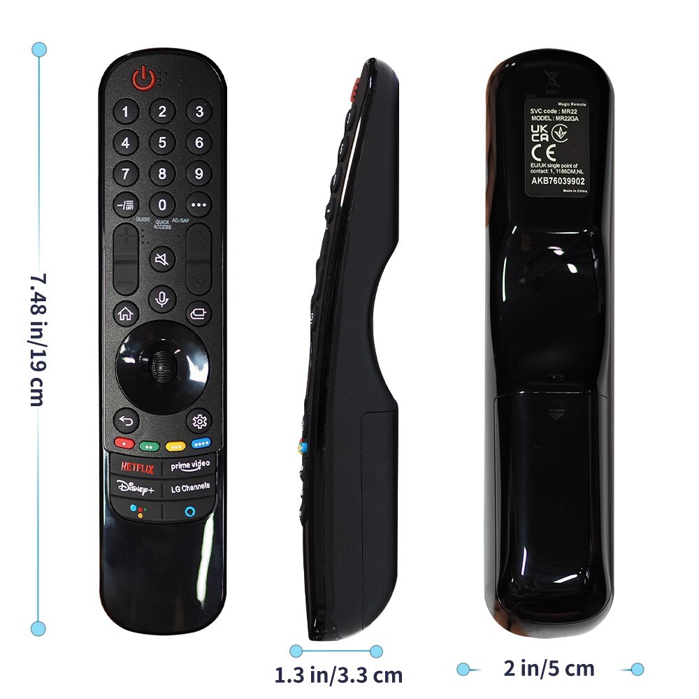 MR21GA Magic Remote Control for LG Smart OLED TV 43UP7700PUB AKB76036201