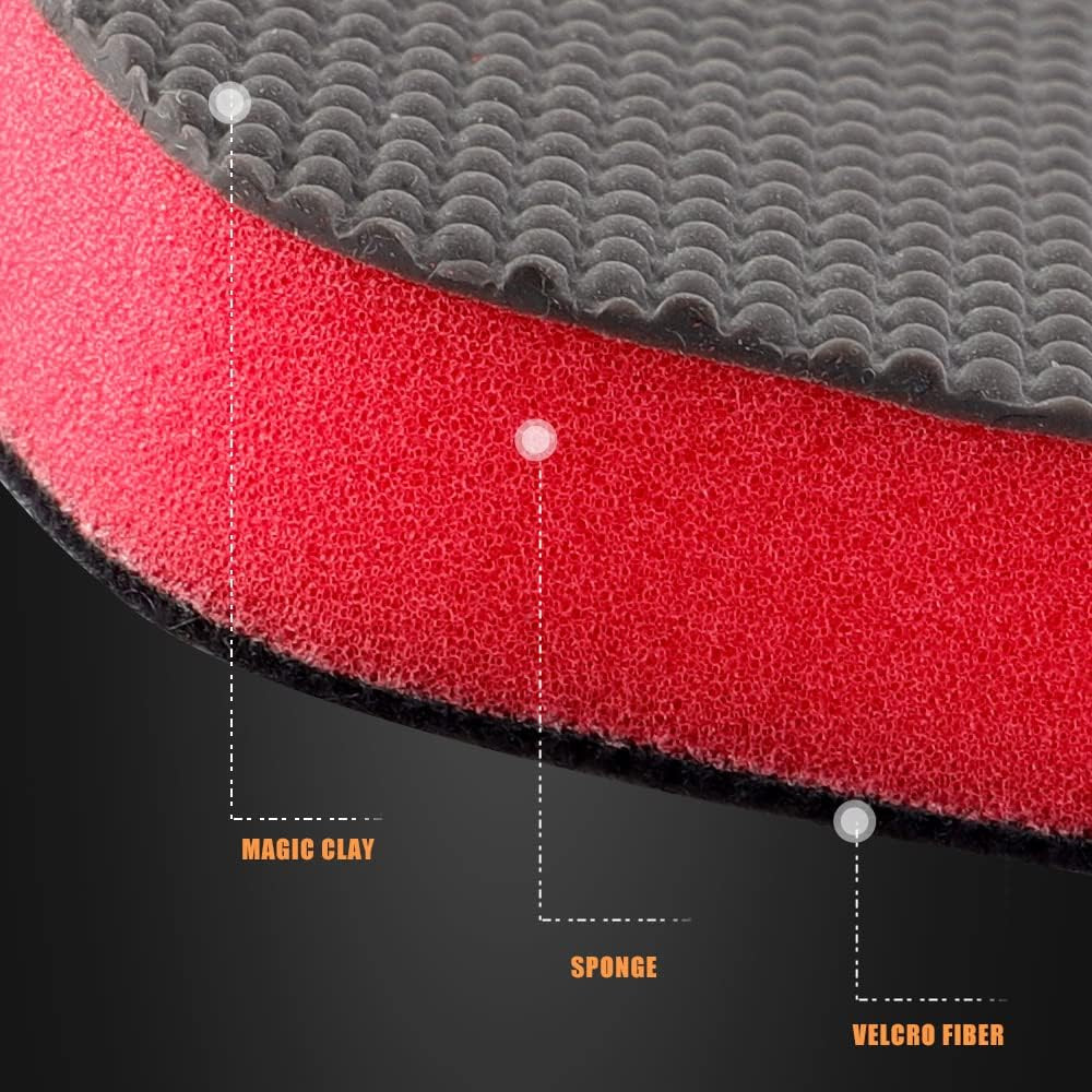 Clay Block, Clay Bar Pad, 3Pcs Clay Pads for Car Detailing, for Car Detailing, S