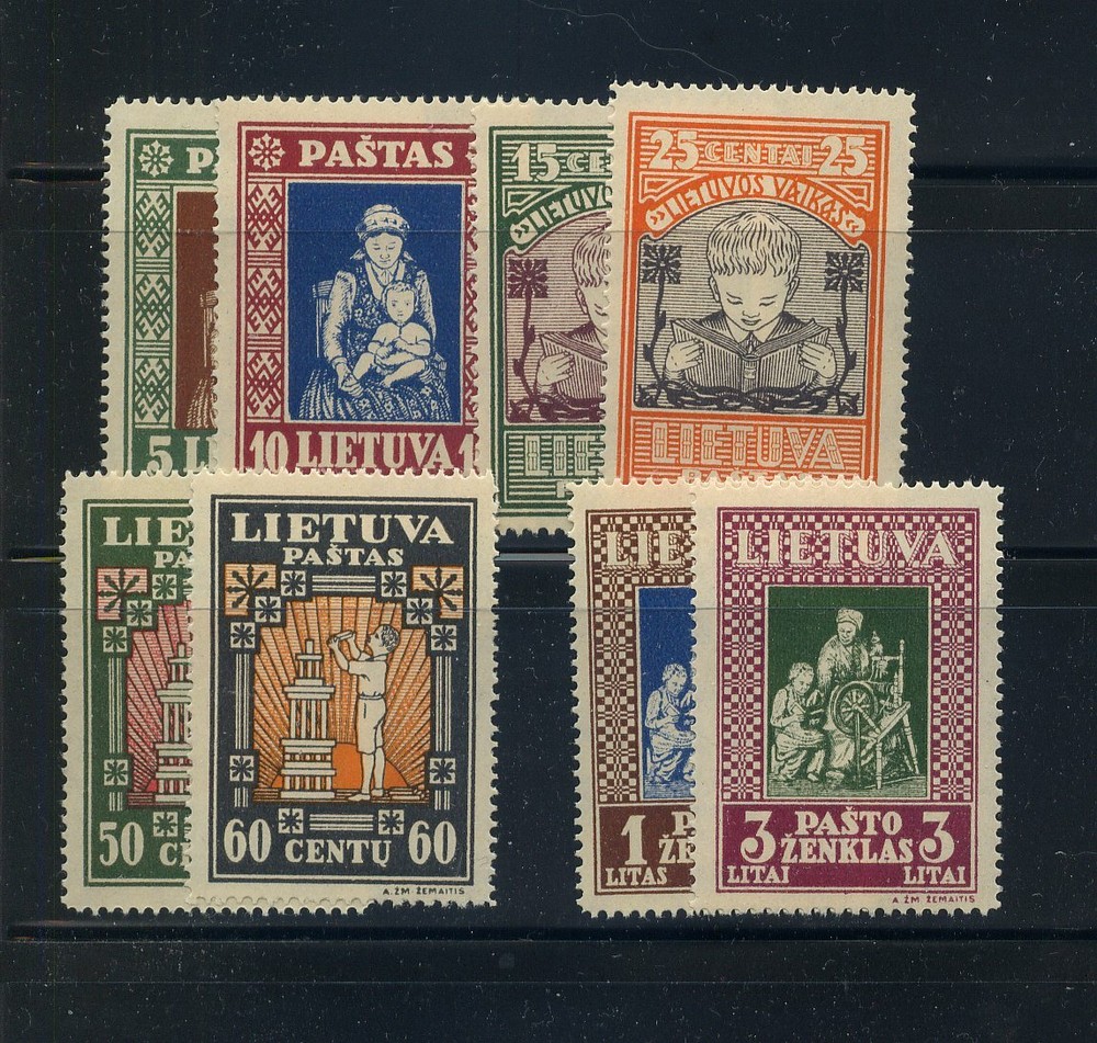 Lithuania  277c-k  mint   NH
