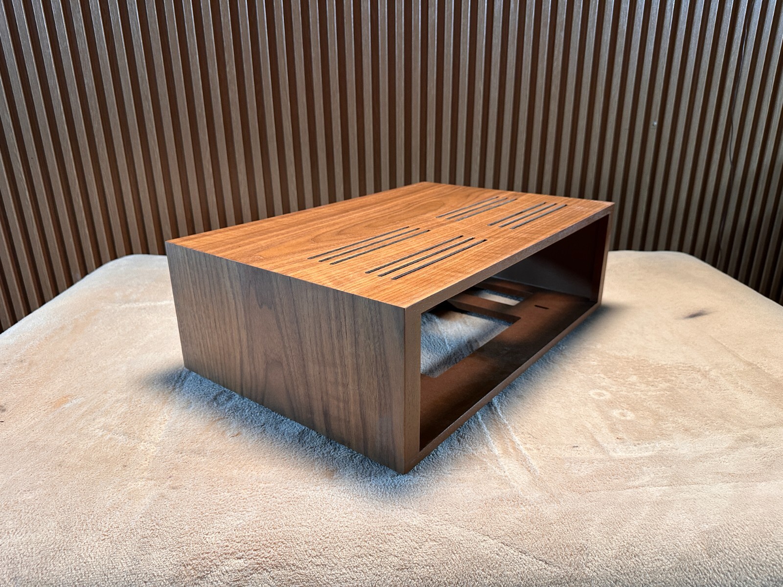 Wood Case for Sansui AU9500 Stereo Integrated Amplifier- 1Year WRT-Fast shipping