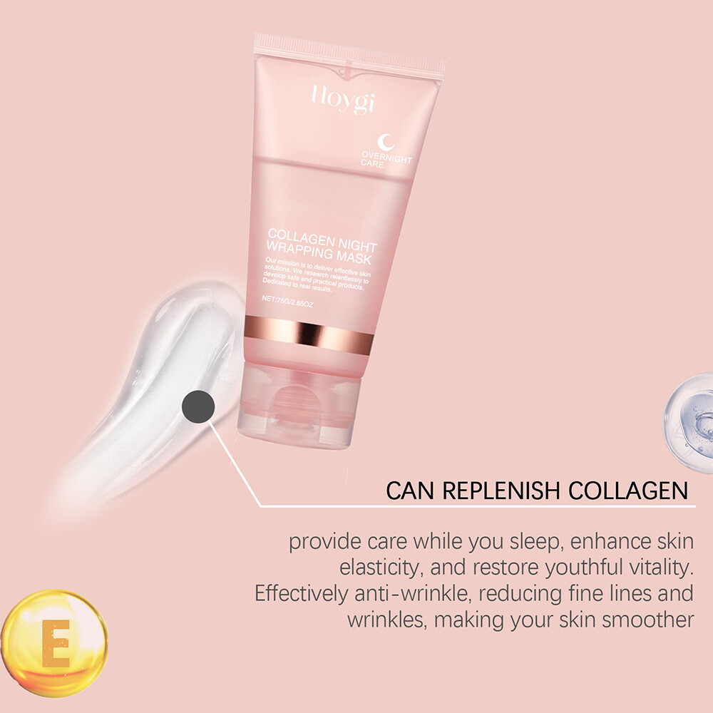 Collagen Overnight Wrapping Mask KOREAN GLASS SKIN ROUTINE elasticity hydration