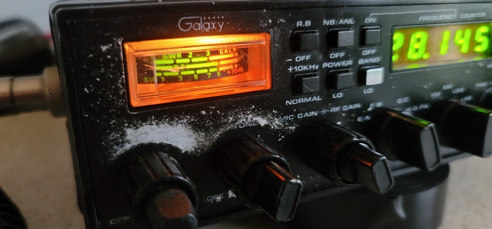 GALAXY MIRAGE 88 TEN METER RADIO AM FM SSB