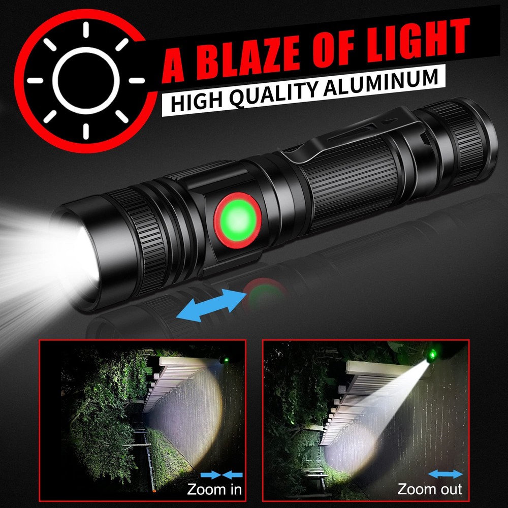 DARKBEAM LED Flashlight A300-White light, A300 White Light - 1 PACK