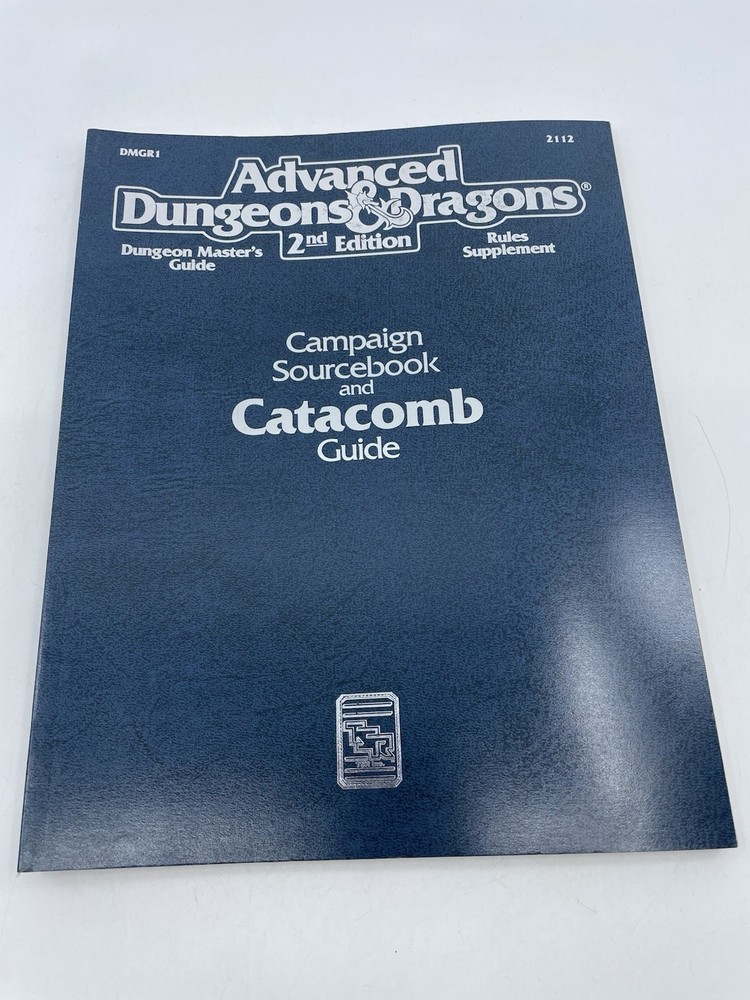Advanced Dungeons & Dragons Campaign Sourcebook & Catacomb Guide