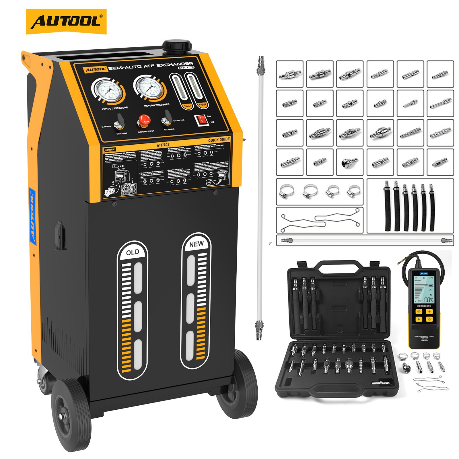 ATF Transmission Flush Machine Automatic Transmission Fluid Exchange Cleaning