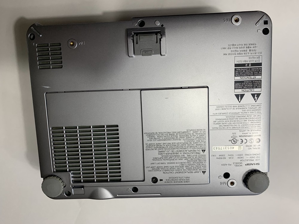 Sharp PG-A20X Notevision Projector