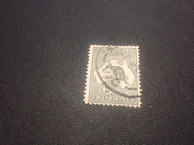 Australia stamp 3 used (2)