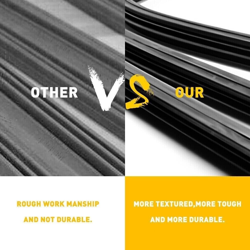 4PCS Car Windshield Wiper Blades Refills 28" Adjustable Size For Universal Repla