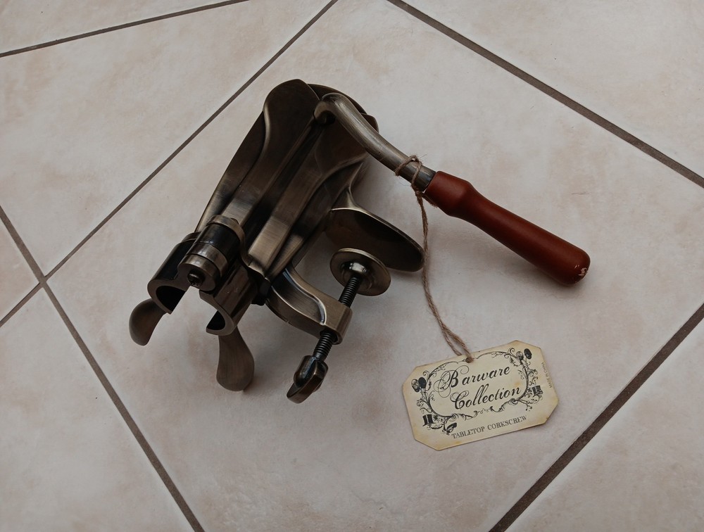 Pre-Owned/Used*Barware Collection Tabletop Corkscrew*Bottle Opener
