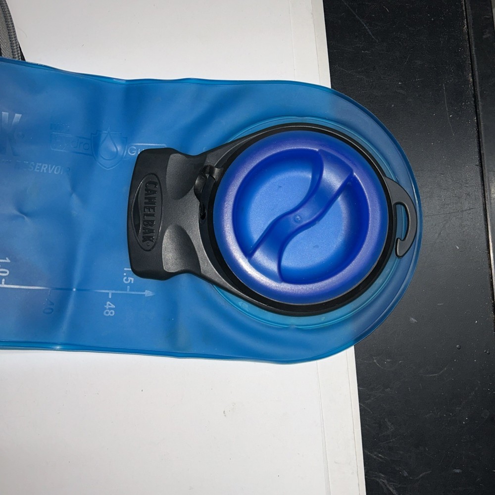 CAMELBAK Cloud Walker Hydration Backpack 70oz Black & Blue Hiking Pack