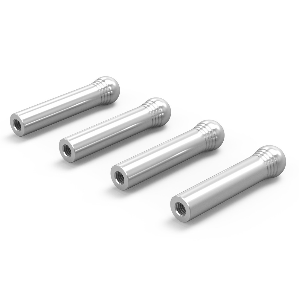 Aluminum Car Interior Door Lock Knobs Handle Pull Pin Trim For BMW E39 E60 Z3 X5