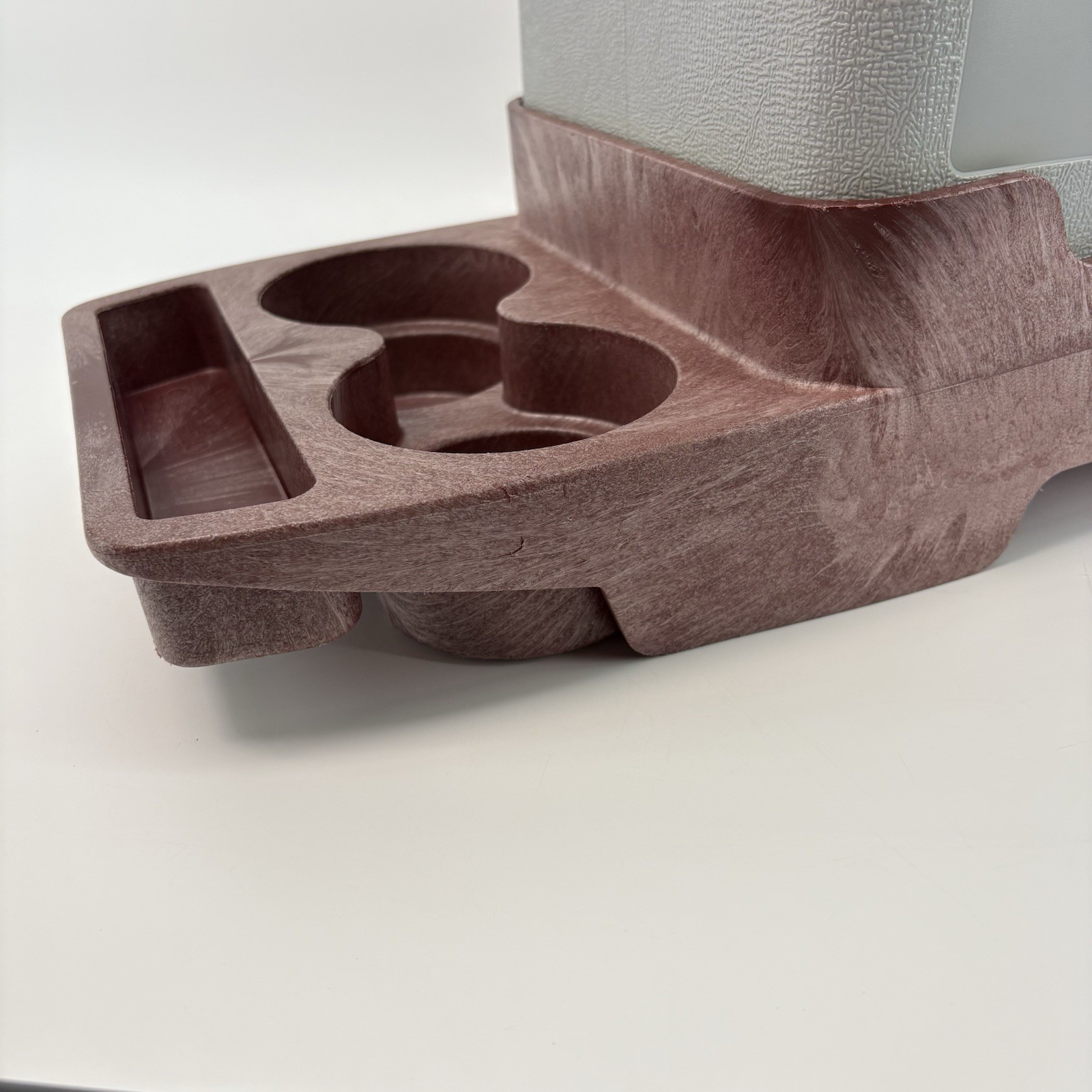 Vintage Gott Tote 6 Cooler Console Arm Rest With Cup Holder, Red, Read DS!