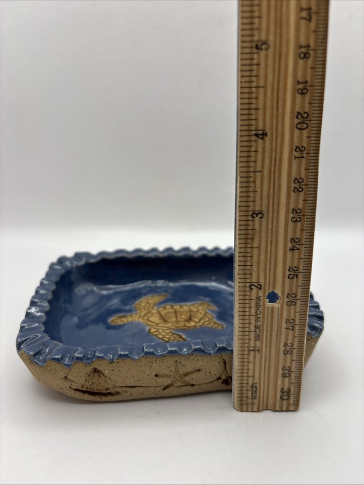 Sea Turtle Pottery Trinket Dish