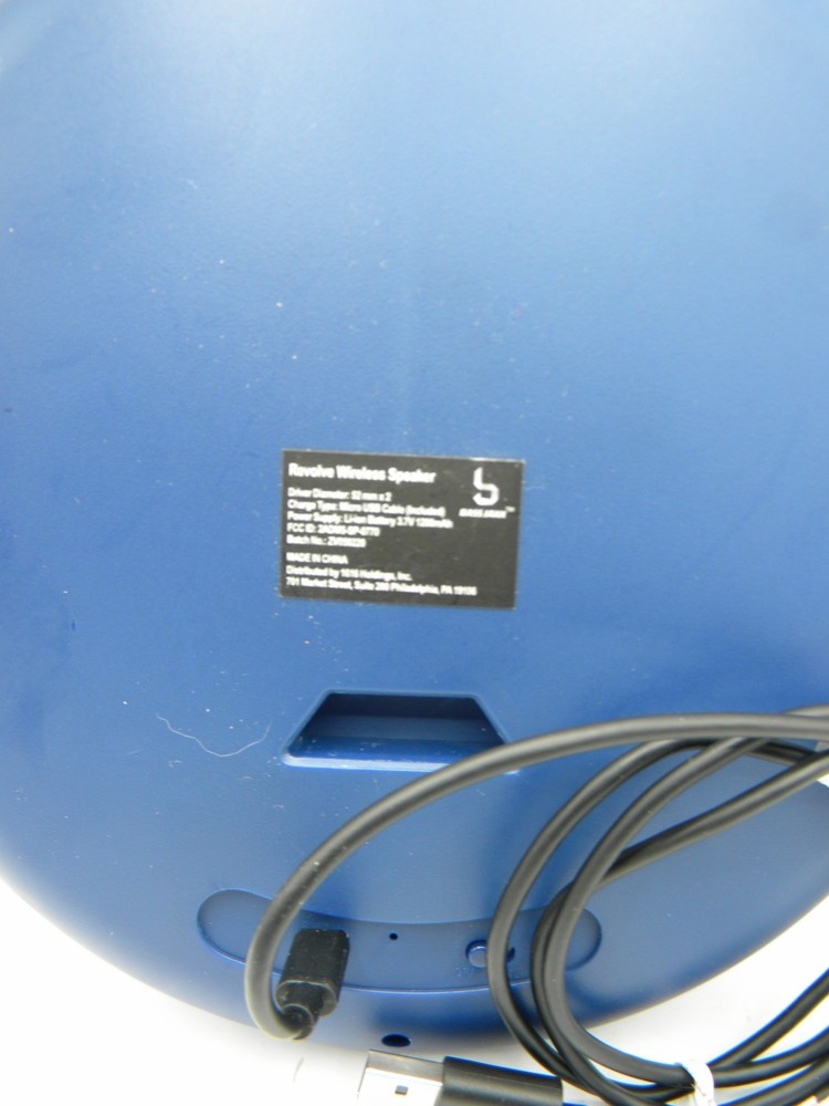 Revolve Wireless Bluetooth Speaker Blue