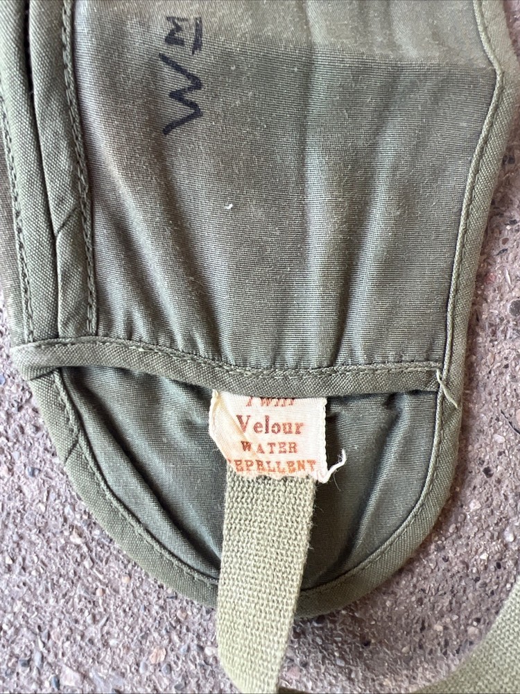 WW2 US Army OD Money Belt Named (AA377