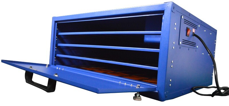 4 layer Screen Drying Cabinet for Screen Printing with Temp Controller 110V 800W